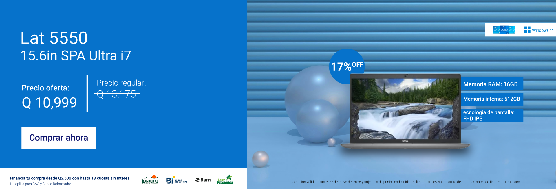 Dell Guatemala | Dell Tienda Oficial | Comprar computadora portátil laptop, computadora de escritorio, monitor, accesorios en oferta | Envío gratis