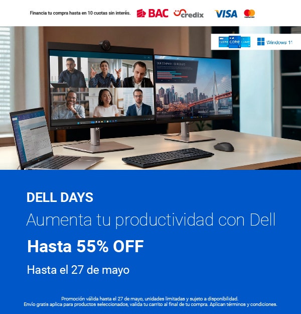 Dell Costa Rica | Dell Tienda Oficial | Comprar Kit Combo Computadora portátil laptop en oferta | Envío gratis
